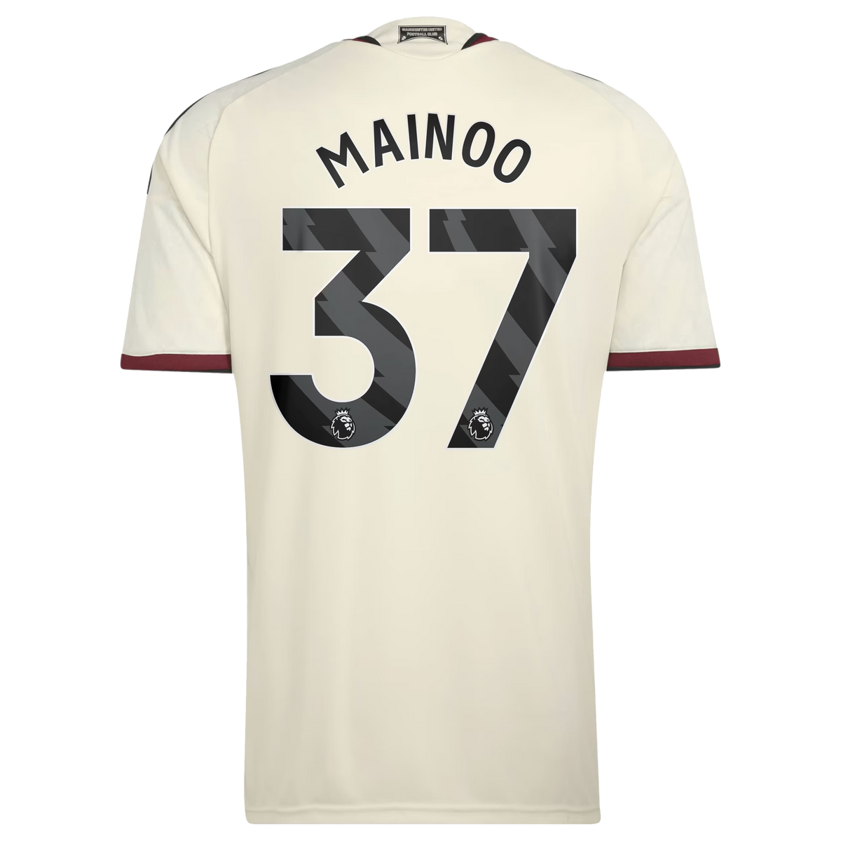 Kobbie Mainoo Manchester United  2026/27 Third Jersey - Cream