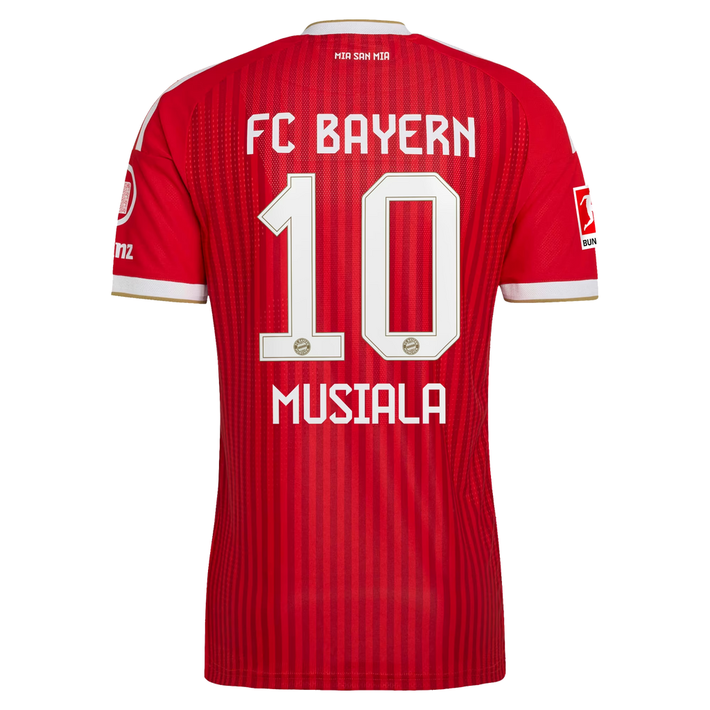 Jamal Musiala Bayern Munich  2026/27 Home On-Field Jersey - Red