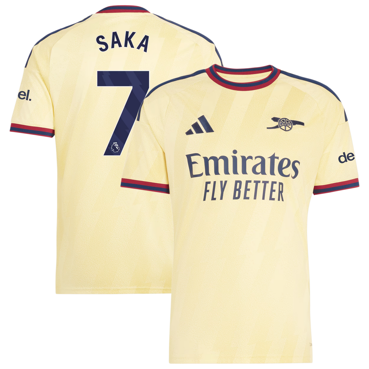 Bukayo Saka Arsenal 2026/27 Third Jersey - Yellow