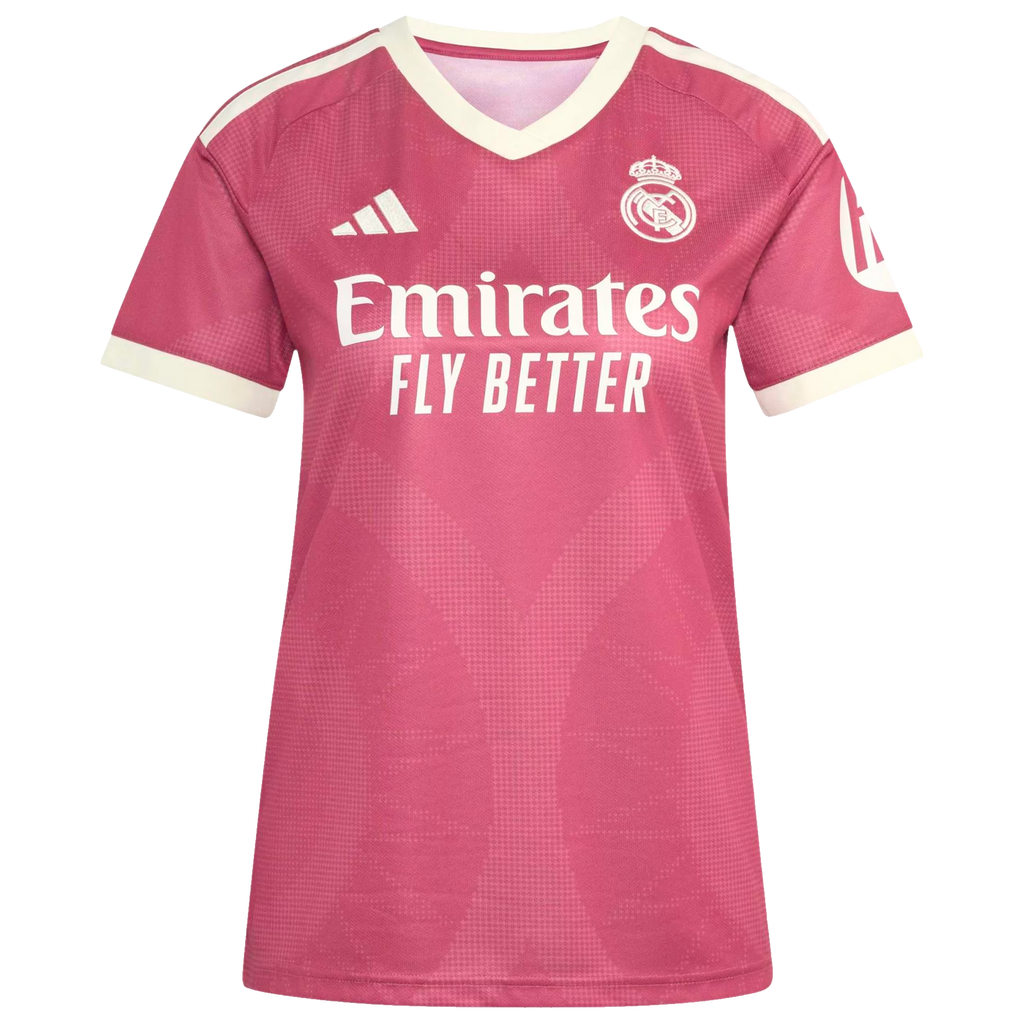 Vini Jr. Real Madrid Women's 2026/27 Third Jersey - Pink