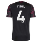 Virgil van Dijk Liverpool  2026/27 Third  Jersey - Black