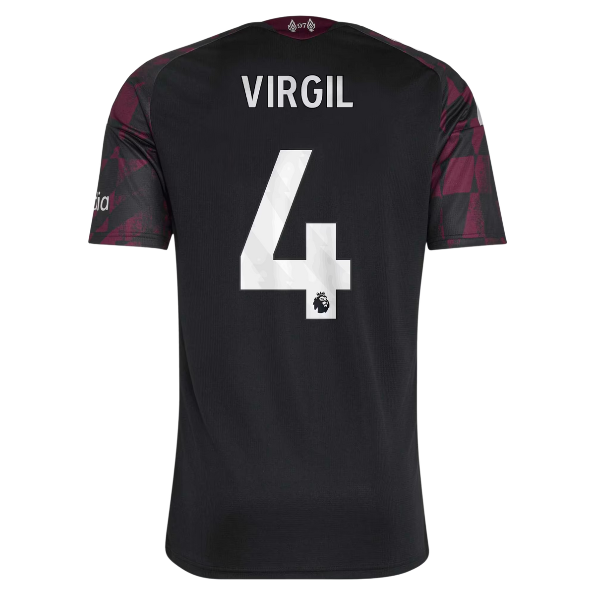 Virgil van Dijk Liverpool  2026/27 Third  Jersey - Black