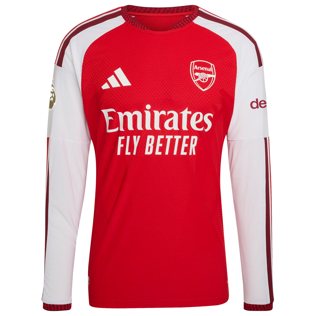 Arsenal 2026/27 Home Long Sleeve Jersey - Red