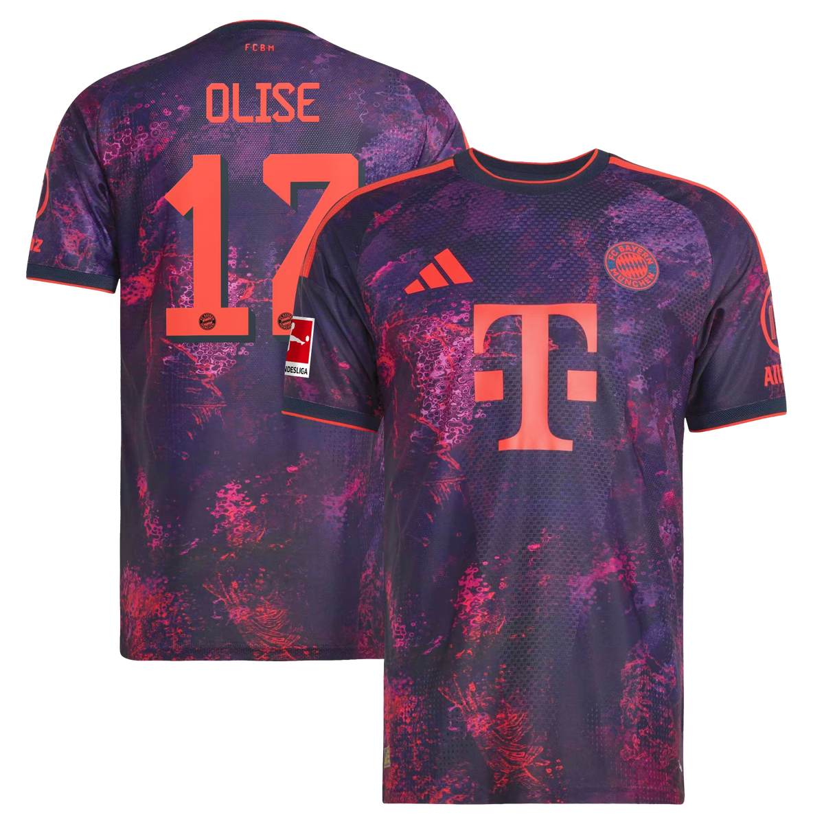 Michael Olise Bayern Munich 2026/27 Third On-Field Jersey - Purple