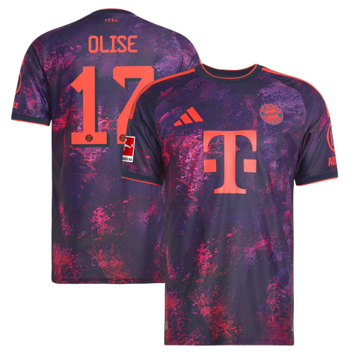 Michael Olise Bayern Munich 2026/27 Third On-Field Jersey - Purple