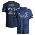 Aiden O’Neill New York City FC 2026 The All Nations Kit On-Field Patch Jersey - Blue