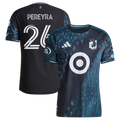 Joaquín Pereyra Minnesota United FC 2026 The Decade Kit On-Field  Patch Jersey - Black