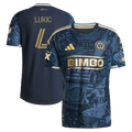 Jovan Lukić Philadelphia Union 2026 1776 Kit On-Field Patch Jersey - Navy