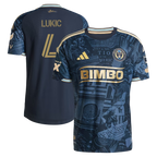 Jovan Lukić Philadelphia Union 2026 1776 Kit On-Field Patch Jersey - Navy
