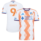 Kévin Denkey FC Cincinnati 2026 The Seven Hills Kit On-Field Patch Jersey - White