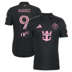 Luis Suárez Inter Miami CF 2026 Presagio On-Field  Patch Jersey - Black