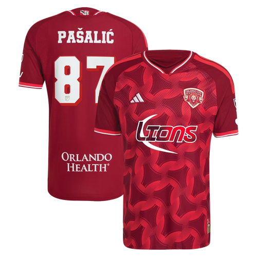 Marco Pašalić Orlando City SC 2026 Archive On-Field Jersey - Red