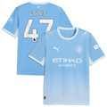 Phil Foden Manchester City 2026/27 Home  Jersey - Light Blue