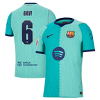 Gavi Barcelona 2026/27 Third Match Jersey - Turquoise
