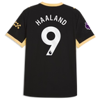 Erling Haaland Manchester City 2026/27 Away On-Field Jersey - Black