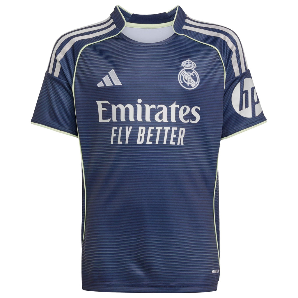 Vini Jr. Real Madrid Youth 2025/26 Away Player Jersey - Blue