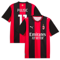 Christian Pulisic AC Milan 2026/27 Home Jersey - Black/Red