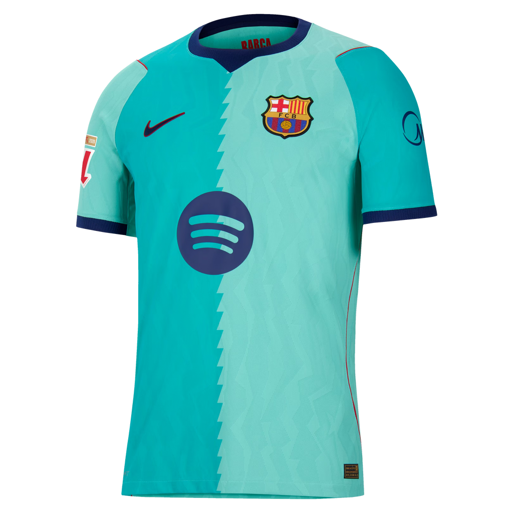 Gavi Barcelona 2026/27 Third Match Jersey - Turquoise