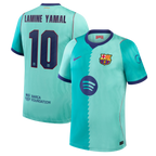 Lamine Yamal Barcelona 2026/27 Third Stadium Jersey - Turquoise
