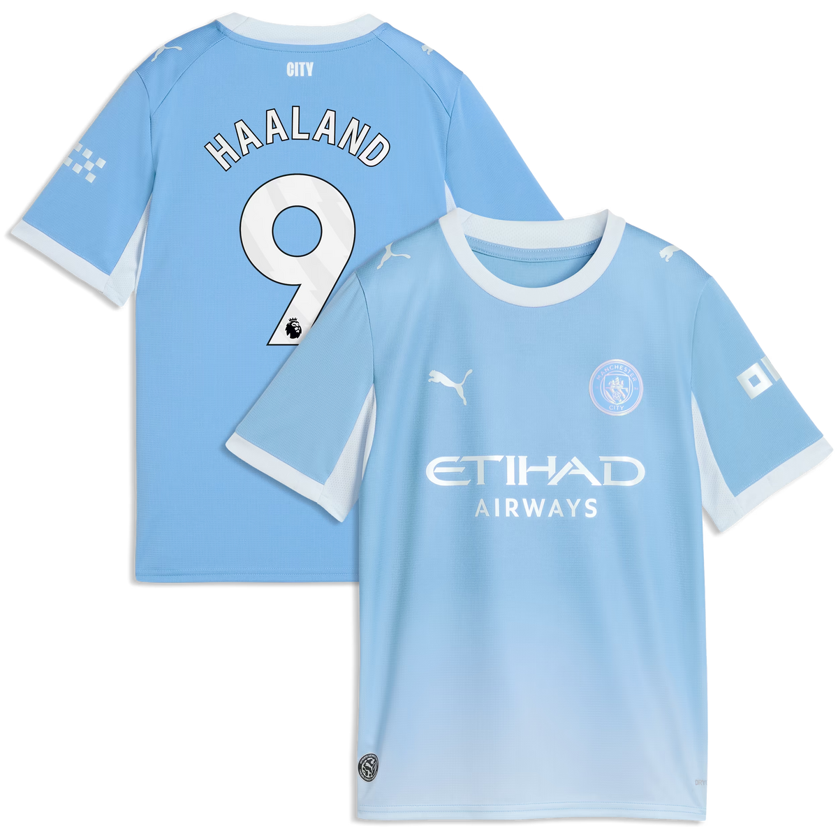 Erling Haaland Manchester City 2026/27 Home Jersey - Light Blue
