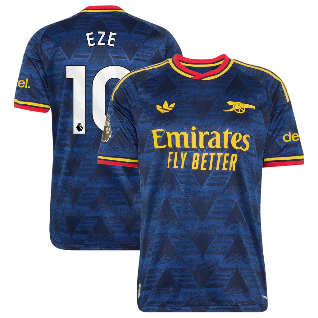 Eberechi Eze Arsenal 2026/27 Away On-Field Jersey - Navy