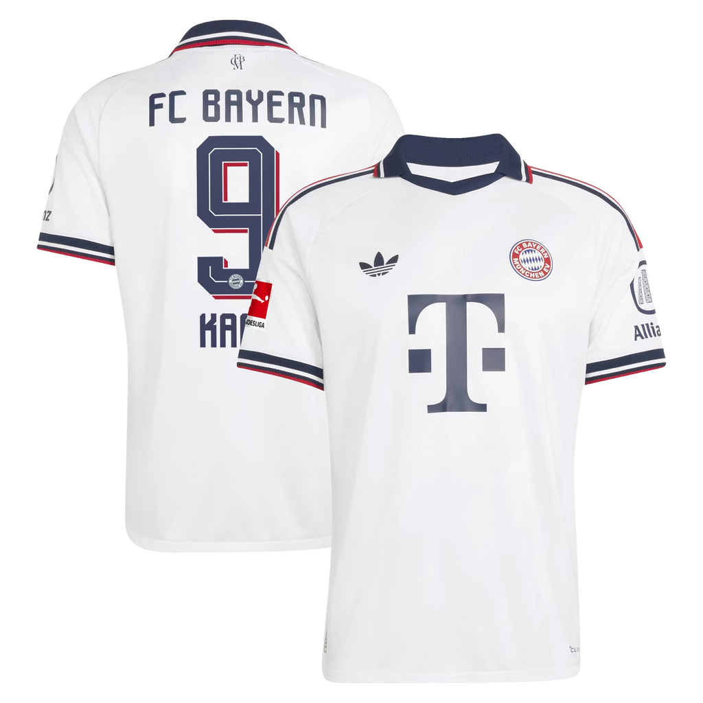 Harry Kane Bayern Munich 2026/27 Away On-Field Jersey - White