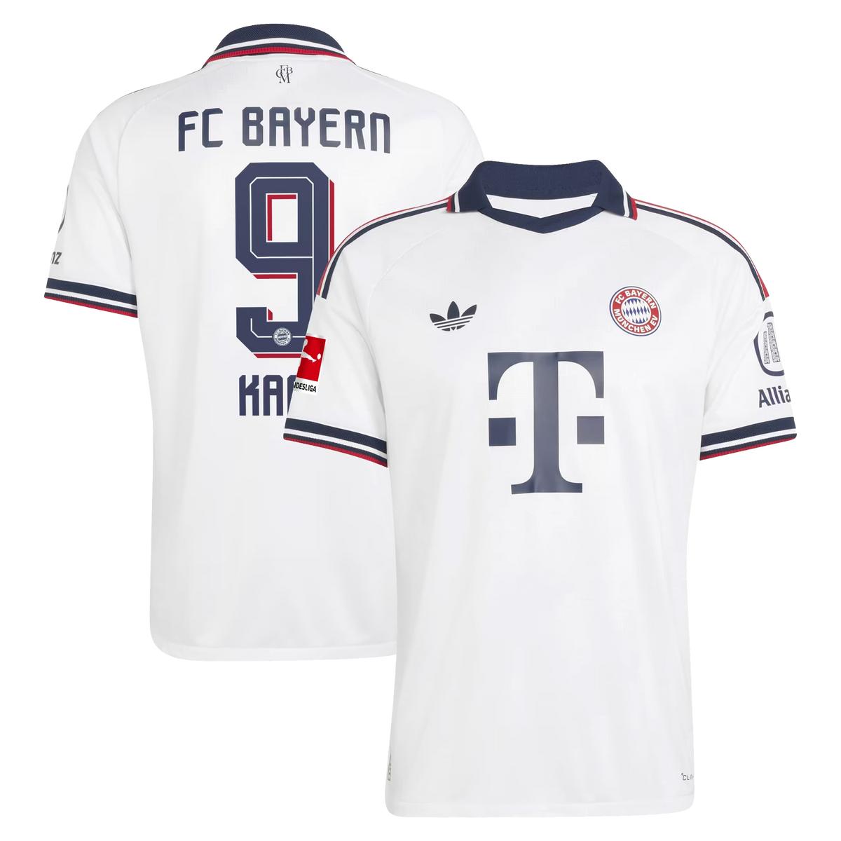 Harry Kane Bayern Munich 2026/27 Away On-Field Jersey - White