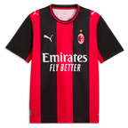 Christian Pulisic AC Milan 2026/27 Home Jersey - Black/Red
