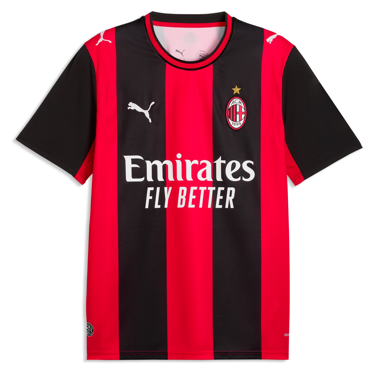 Christian Pulisic AC Milan 2026/27 Home Jersey - Black/Red