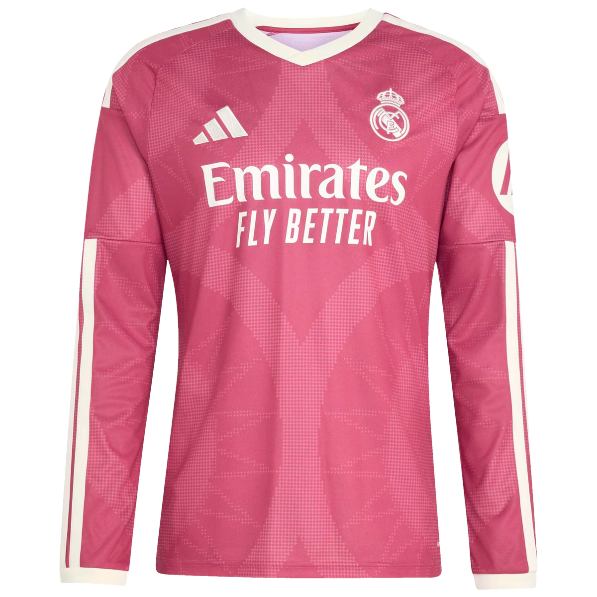 Vini Jr. Real Madrid 2026/27 Third Long Sleeve Jersey - Pink