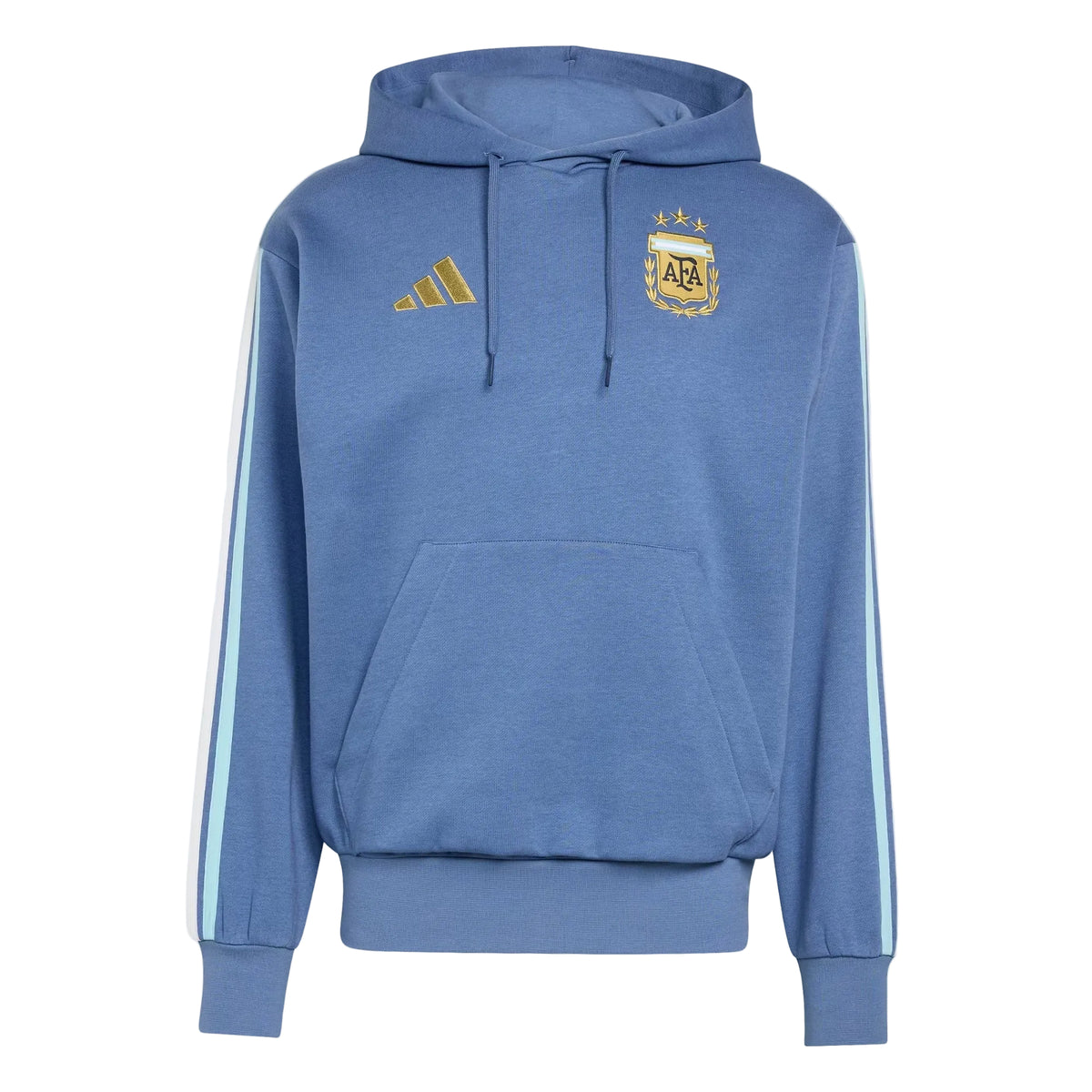 Argentina National Team Alphaskin Fleece Hoodie - Blue