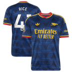 Declan Rice Arsenal 2026/27 Away On-Field Jersey - Navy