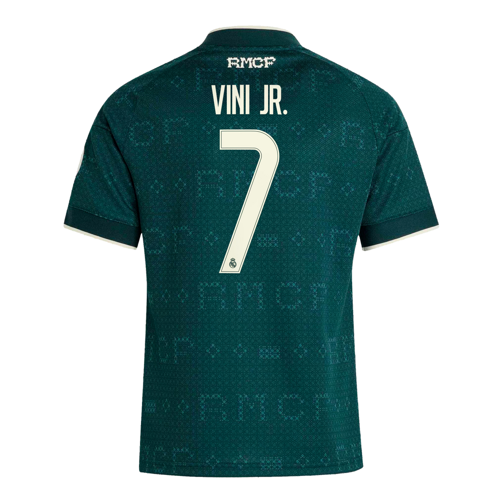 Vini Jr. Real Madrid 2026/27 Away Jersey - Green