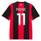 Christian Pulisic AC Milan 2026/27 Home Jersey - Black/Red