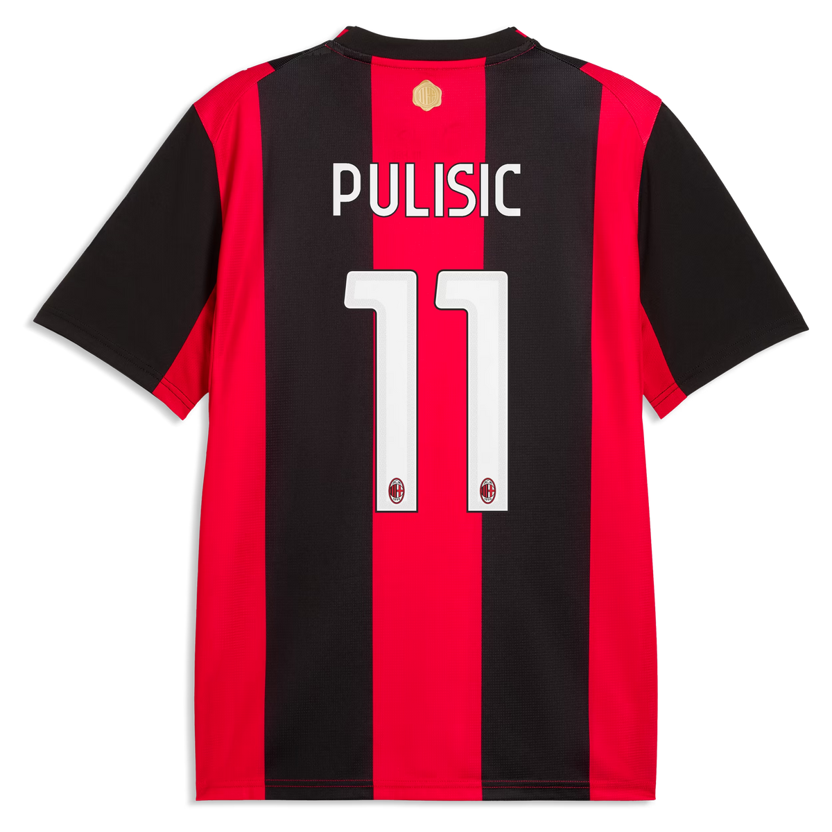 Christian Pulisic AC Milan 2026/27 Home Jersey - Black/Red