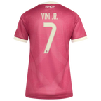 Vini Jr. Real Madrid Women's 2026/27 Third Jersey - Pink