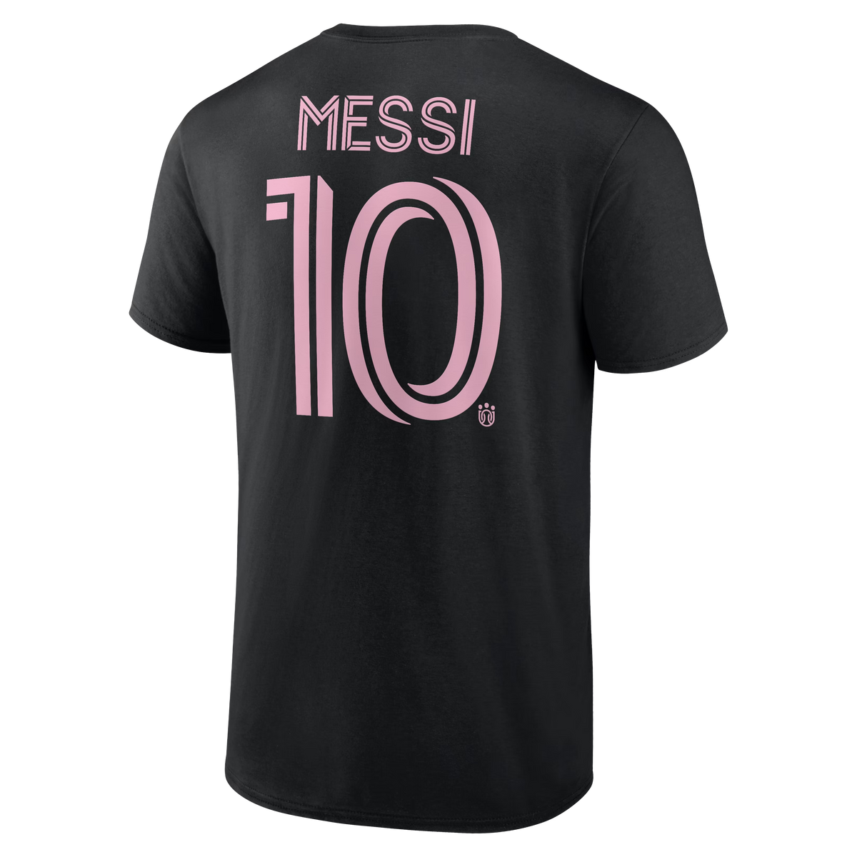 Messi Inter Miami CF Stack Name & Number T-Shirt - Black