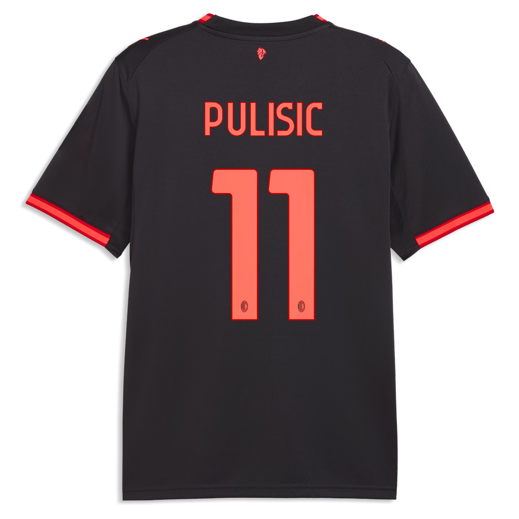 Christian Pulisic AC Milan 2026/27 Third Jersey - Gray