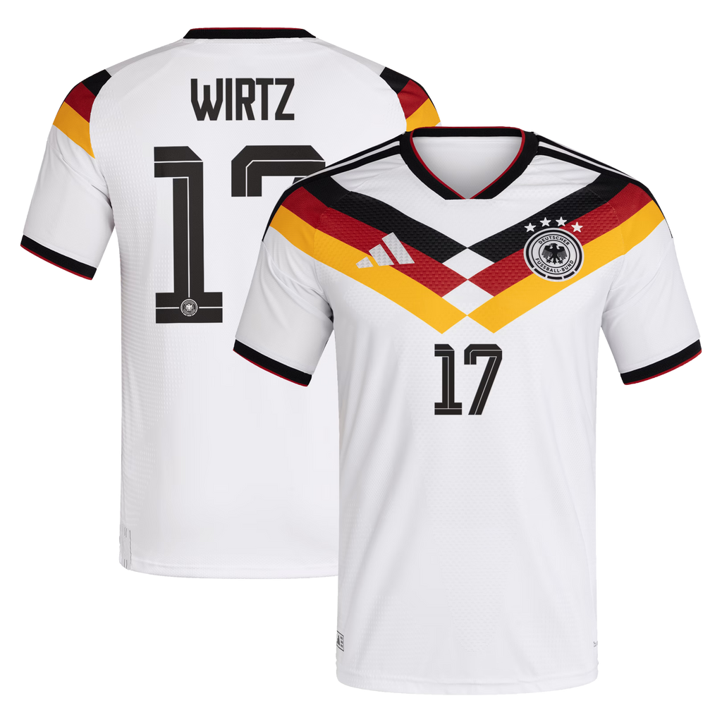 Florian Wirtz Germany National Team 2026 Home Jersey - White