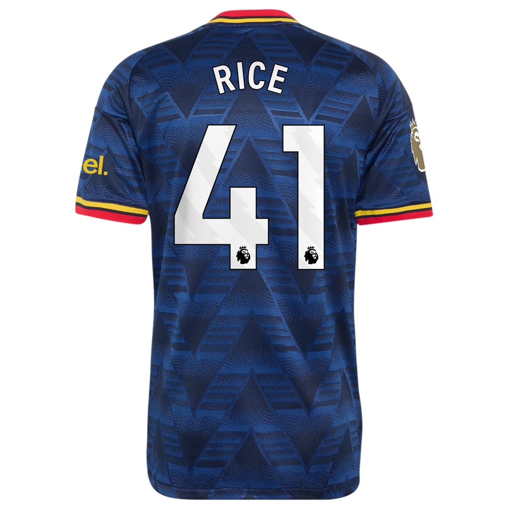 Declan Rice Arsenal 2026/27 Away On-Field Jersey - Navy