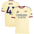 Declan Rice Arsenal 2026/27 Third On-Field Jersey - Yellow