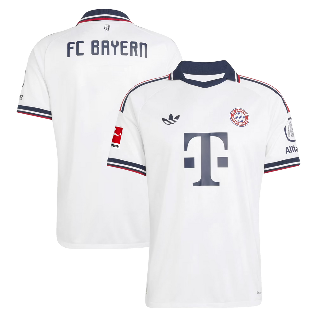 Bayern Munich 2026/27 Away On-Field  Jersey - White