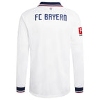 Bayern Munich 2026/27 Away On-Field Long Sleeve Patch Jersey - White