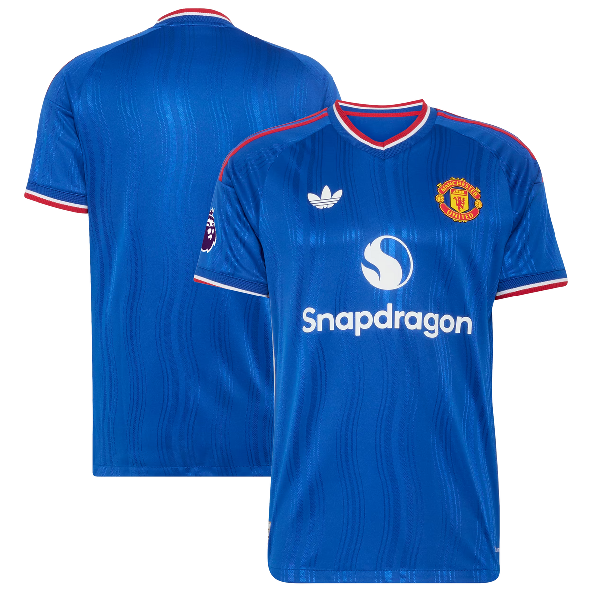Manchester United 2026/27 Away On-Field  Patch Jersey - Royal