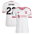 Hugo Ekitike Liverpool  2026/27 Away  Jersey - White