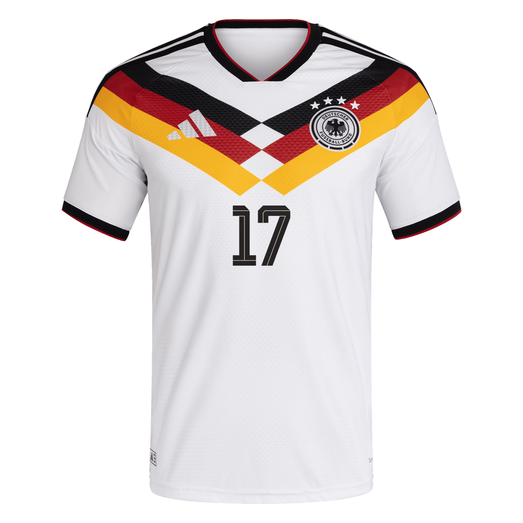 Florian Wirtz Germany National Team 2026 Home Jersey - White