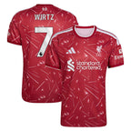 Florian Wirtz Liverpool 2026/27 Home Jersey - Red