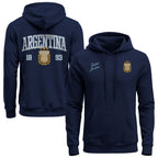 Argentina National Team Wordmark Hoodie - Navy