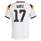 Florian Wirtz Germany National Team 2026 Home Jersey - White