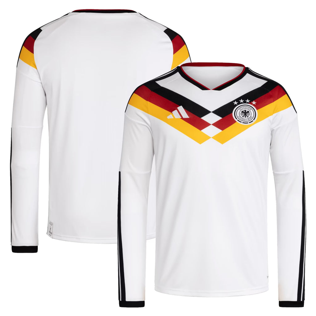 Germany National Team 2026 Home Long Sleeve Jersey - White